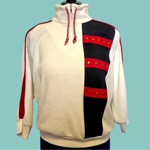 Vintage GRAFF Californiawear Nautical Pullover Yacht Wear